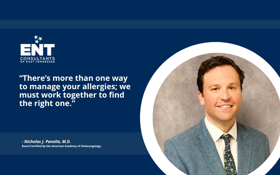 There’s more than one way to manage your allergies; we must work together to find the right one.”