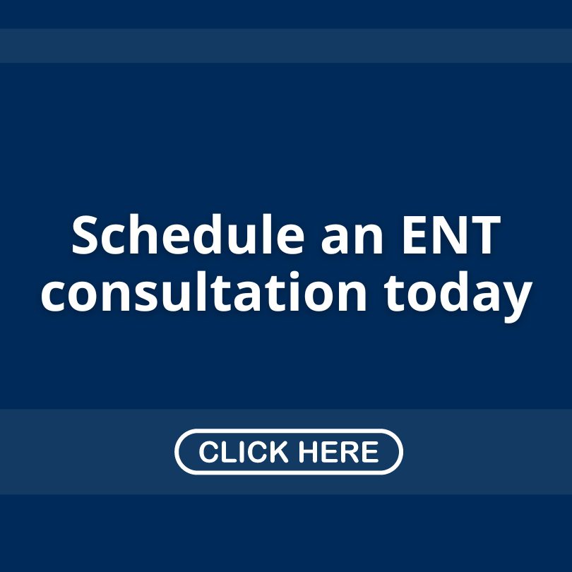 Schedule an ENT consultation today